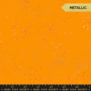 Clementine (Metallic) | Speckled by Ruby Star Society (1/4 Yard) - Emmaline Bags Inc. - Fabric