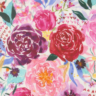 Cloud Amour | Fleur the Love by Create Joy Project for Moda (¼ Yard) - Emmaline Bags Inc.-Fabric