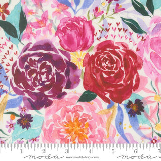 Cloud Amour | Fleur the Love by Create Joy Project for Moda (¼ Yard) - Emmaline Bags Inc.-Fabric