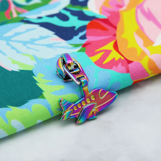 Come Fly With Me | Zipper Sliders with Pulls | Size 5 (5 Pack) - Emmaline Bags Inc. - Bag Zippers
