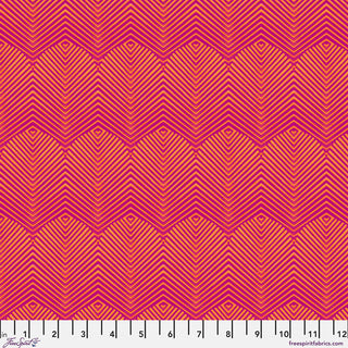 Coral Feather | Cathedral by Billy Reue for FreeSpirit (¼ Yard) - Emmaline Bags Inc.-Fabric