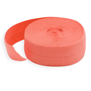 Coral Reef | Zipper Valley Fold Over Elastic | 1" (25 mm) (4 Yards) - Emmaline Bags Inc.-Sewing Supplies & Notions