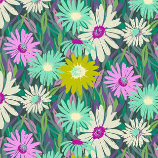 Midnight Unchained | Daisy Crush for FIGO (¼ Yard)