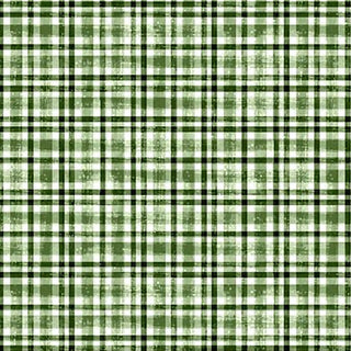 Green Check | Snowbound for FIGO (¼ Yard)