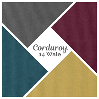 Corduroy - 14 Wale | by Robert Kaufman - (1/4 yard) - Emmaline Bags Inc.