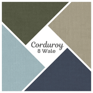 Corduroy - 8 Wale | by Robert Kaufman - (1/4 yard) - Emmaline Bags Inc.