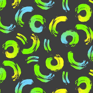 Cosmic Brushwork | Prismatic by Libs Elliott (¼ Yard) - Emmaline Bags Inc.-Fabric