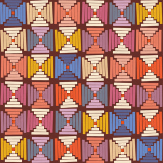 Cranberry Courthouse Steps (Canvas) | Persimmon by Ruby Star Society (¼ Yard) - Emmaline Bags Inc.-Fabric