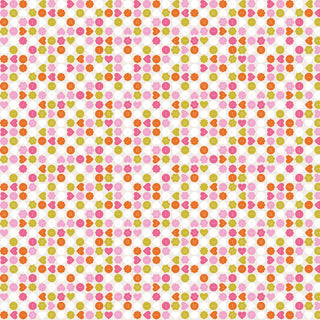 Cream Buttons | Bits and Bobs by Sarah Hearts (¼ Yard) - Emmaline Bags Inc.-Fabric