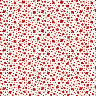 Cream Leaf Toss // Canadian Classics 3 for Northcott (1/4 yard) - Emmaline Bags Inc. - Fabric