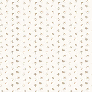 Cream Paws | Always by my Side by FIGO Studio (¼ Yard) - Emmaline Bags Inc.-Fabric