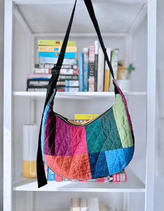 Crescentwood Quilted Bag by The Blanket Statement (Printed Paper Pattern) - Emmaline Bags Inc.-Sewing Patterns