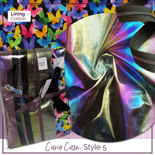 Curio Case Kit - A COMPLETE KIT, Including Pattern, foam & Fabric!! - Emmaline Bags Inc.