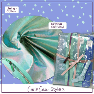 Curio Case Kit - A COMPLETE KIT, Including Pattern, foam & Fabric!! - Emmaline Bags Inc.