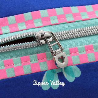 Darling Heart | Zipper Sliders with Pulls | Size 5 (5 Pack) - Emmaline Bags Inc. - Bag Zippers