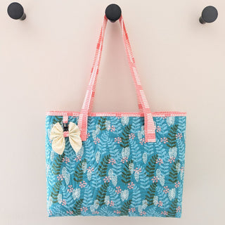Divided Tablet Tote by Ma Tante Quilting (Printed Paper Pattern) - Emmaline Bags Inc.-Sewing Patterns