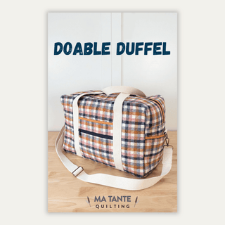 Doable Duffel by Ma Tante Quilting (Printed Paper Pattern) - Emmaline Bags Inc.-Sewing Patterns