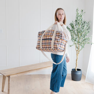 Doable Duffel by Ma Tante Quilting (Printed Paper Pattern) - Emmaline Bags Inc.-Sewing Patterns