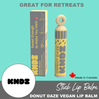 Donut Daze Vegan Lip Balm | KNDZ - Emmaline Bags Inc.-Sewing Supplies & Notions