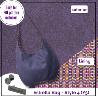 Estrella Bag - Complete Bag Making Kit - Emmaline Bags Inc.