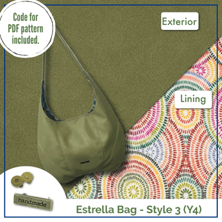 Estrella Bag - Complete Bag Making Kit - Emmaline Bags Inc.