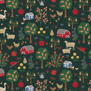Evergreen Farmhouse | Home Sweet Home by Rifle Paper Co. (¼ Yard) - Emmaline Bags Inc.-Fabric