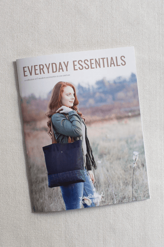 Everyday Essentials (3 patterns!) by Noodlehead (Printed Booklet) - Emmaline Bags Inc.-Sewing Patterns