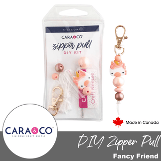 Fancy Friend | DIY Zipper Charm Pull Kit - Emmaline Bags Inc. - Sewing Supplies & Notions