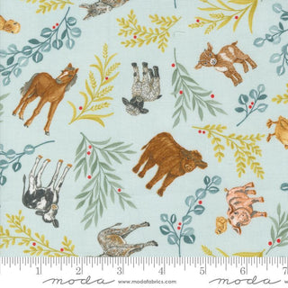 Farm Animals in Sky // Willows Farm for Moda (1/4 yard) - Emmaline Bags Inc.