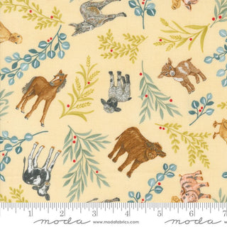 Farm Animals in Sunshine // Willows Farm for Moda (1/4 yard) - Emmaline Bags Inc.