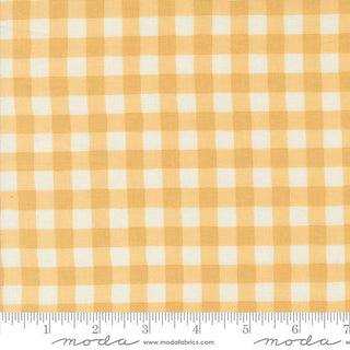 Farm Gingham in Sunshine // Willows Farm for Moda (1/4 yard) - Emmaline Bags Inc.