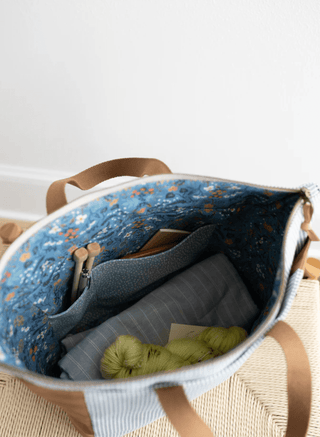 Fieldstone Tote by Noodlehead (Printed Paper Pattern) - Emmaline Bags Inc. - Sewing Patterns