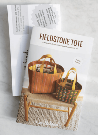 Fieldstone Tote by Noodlehead (Printed Paper Pattern) - Emmaline Bags Inc. - Sewing Patterns