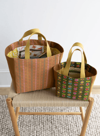 Fieldstone Tote by Noodlehead (Printed Paper Pattern) - Emmaline Bags Inc. - Sewing Patterns