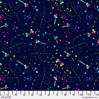 Firefly Sky | Love Under the Stars by Daughter Earth/Katy Tanis (¼ Yard) - Emmaline Bags Inc.-Fabric