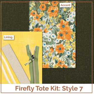 Firefly Tote - Complete Bag Making Kit - Emmaline Bags Inc.