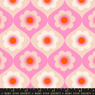 Flamingo Trinketry Floral | Trinketry by Ruby Star Society (1/4 Yard) - Emmaline Bags Inc. - Fabric