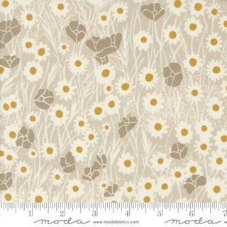 Flax Poppy Field // Field of Flowers (1/4 yard) - Emmaline Bags Inc.