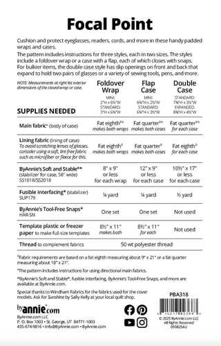 Focal Point | from ByAnnie (Printed Paper Pattern) - Emmaline Bags Inc. - Sewing Patterns