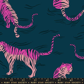 Galaxy Tigress | Poolside Too by Ruby Star Society (¼ Yard) - Emmaline Bags Inc. - Fabric