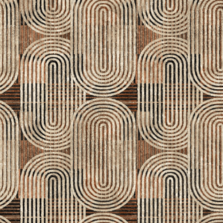 Groovy // Stonehenge Retro Vibes (1/4 yard) - Emmaline Bags Inc.