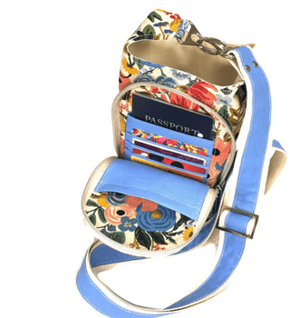 H20 2GO Sling by Linds Handmade (Printed Paper Pattern) - Emmaline Bags Inc.