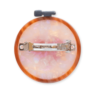 Hair Clip: Cross Stitch Embroidery Hoop French Barrette - Emmaline Bags Inc. - Sewing Supplies & Notions