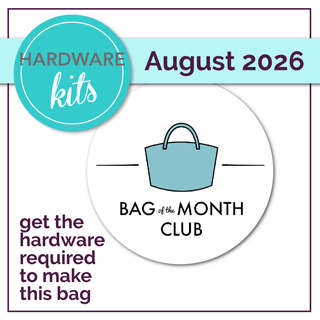 Hardware Kit | August 2026 Pattern for The Bag of the Month Club - Emmaline Bags Inc.-Bag Hardware
