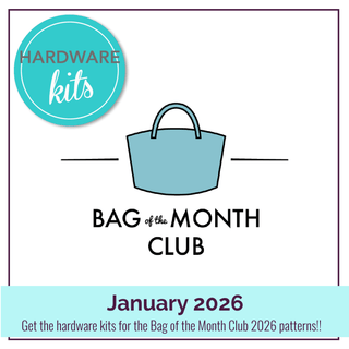 Hardware Kit - January 2026 Pattern for The Bag of the Month Club - Emmaline Bags Inc. - Bag Hardware