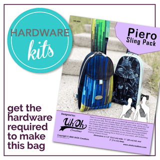 Hardware Kit - Piero Sling Pack - Emmaline Bags Inc. - Bag Hardware