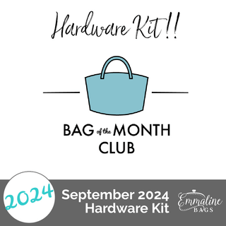Hardware Kit - September Pattern for The Bag of the Month Club - Emmaline Bags Inc.