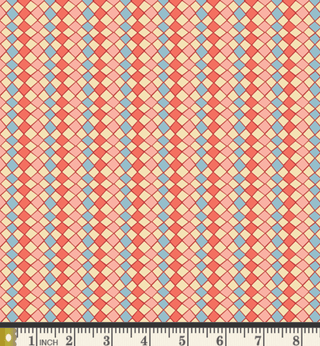 Harlequin Joy // Purr Parade for Art Gallery Fabrics - (1/4 yard) - Emmaline Bags Inc. - Fabric