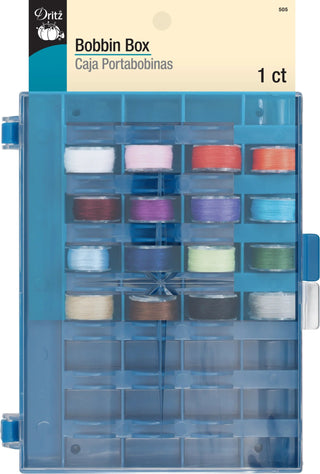 Heavy Duty Bobbin Box, Stores 32 Bobbins - Emmaline Bags Inc.