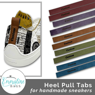 Heel Pull Tabs for Sneakers - Emmaline Bags Inc.